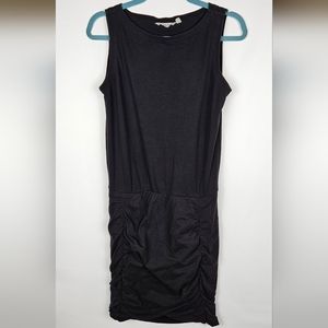 Athleta Sleeveless Tulip Dress in Black